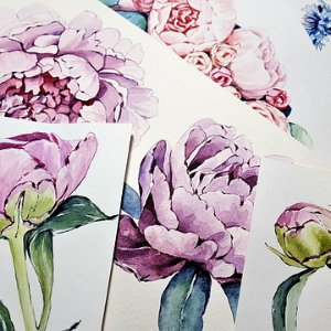 White Paper Flowers